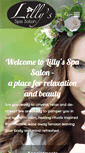 Mobile Screenshot of lillysspasalon.com